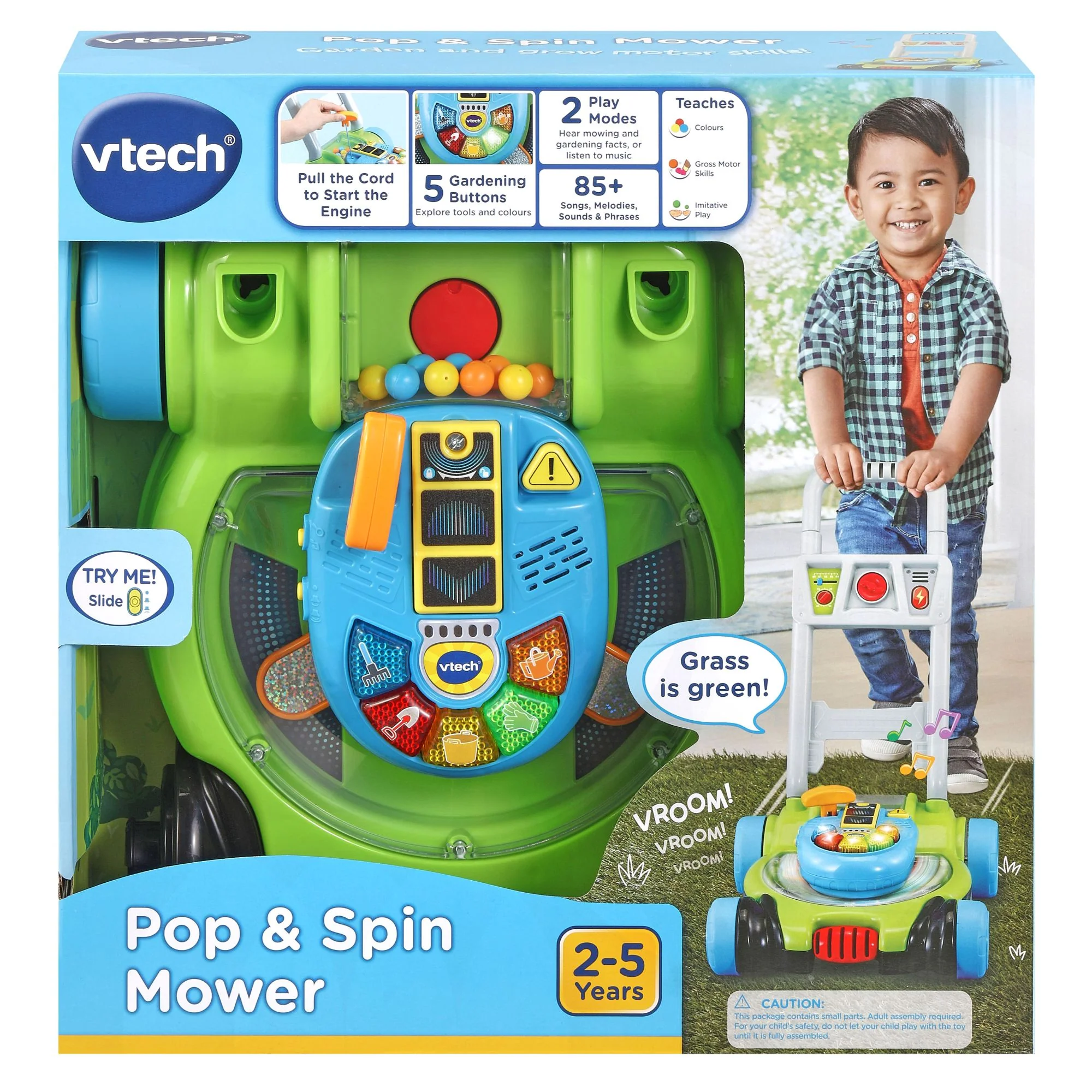 VTech Pop & Spin Mower
