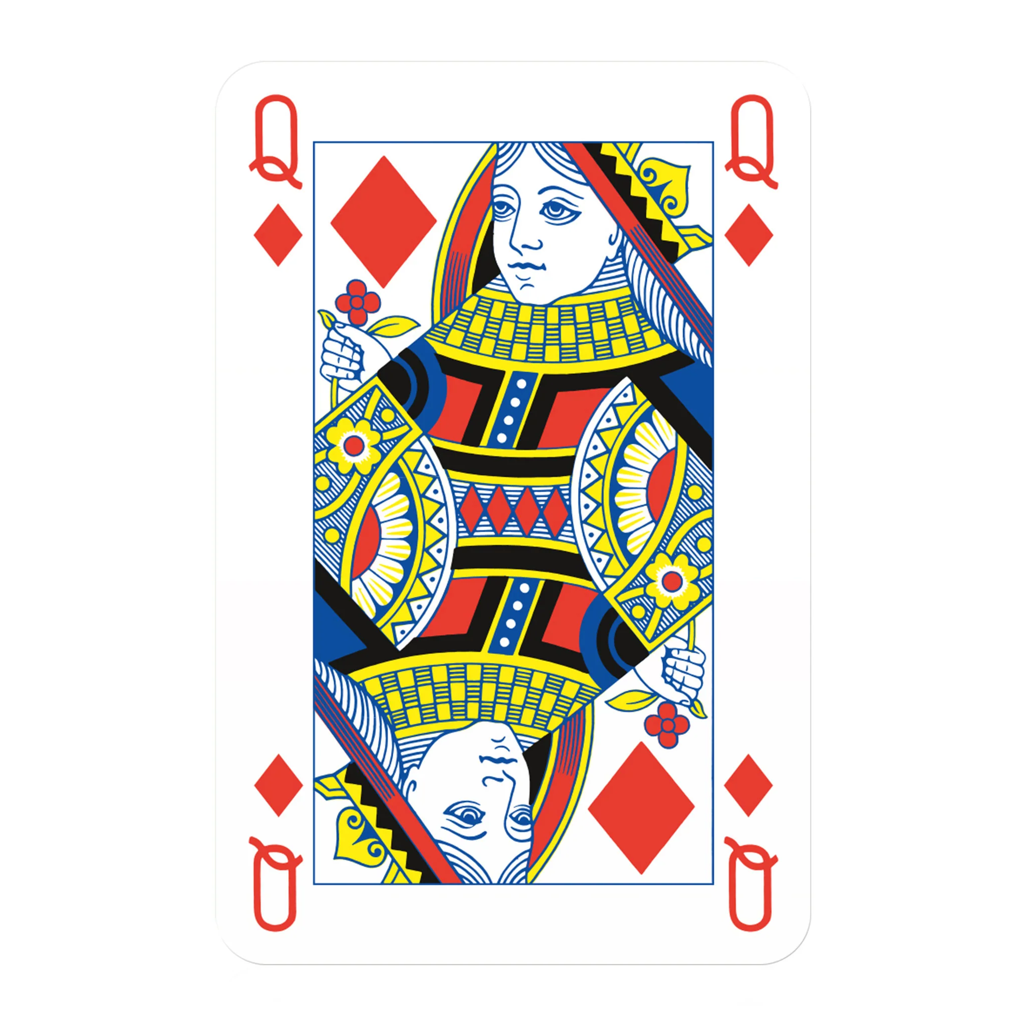 Waddingtons Playing Cards - Blue & Red - Image 5