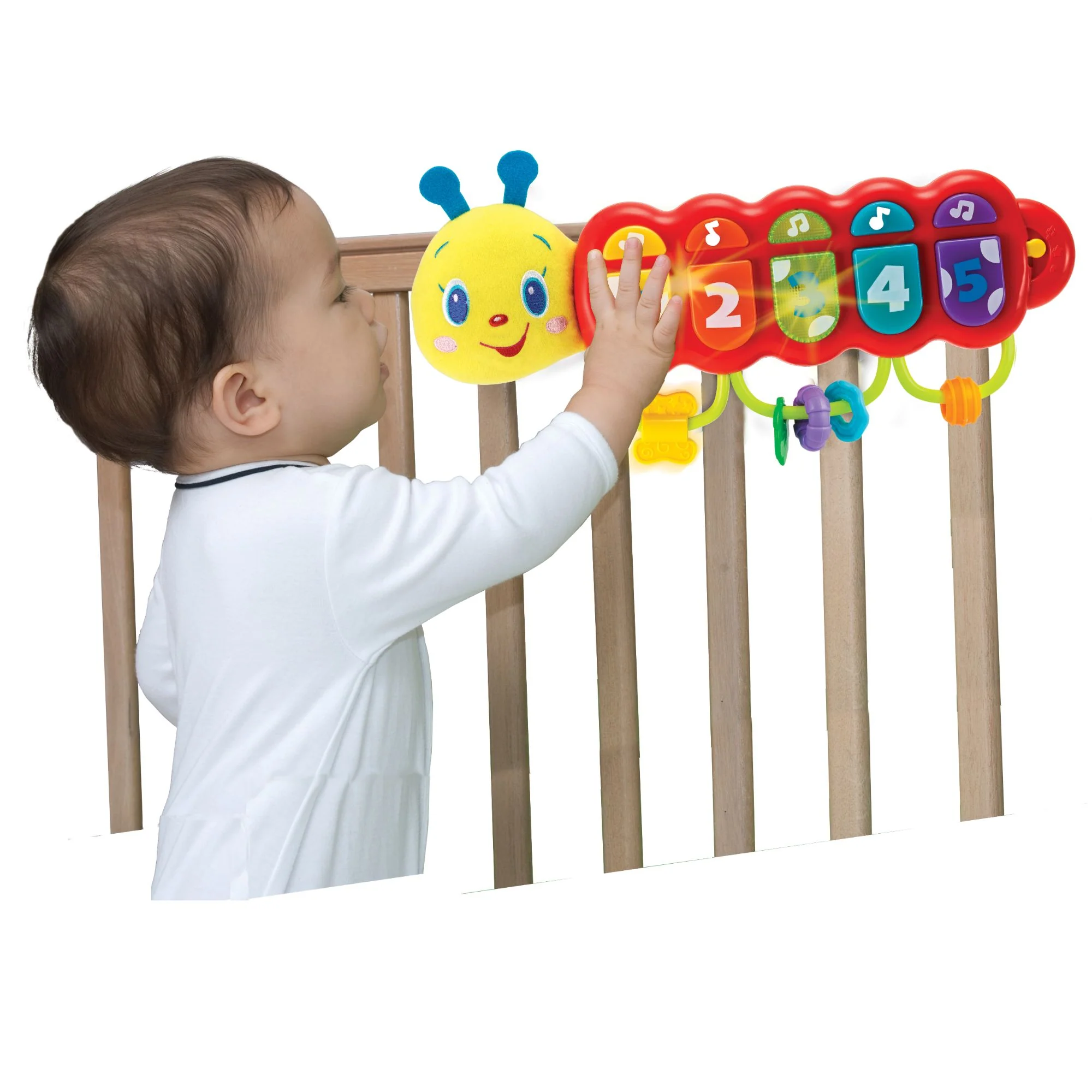 Winfun Light Up Musical Caterpillar - Image 4