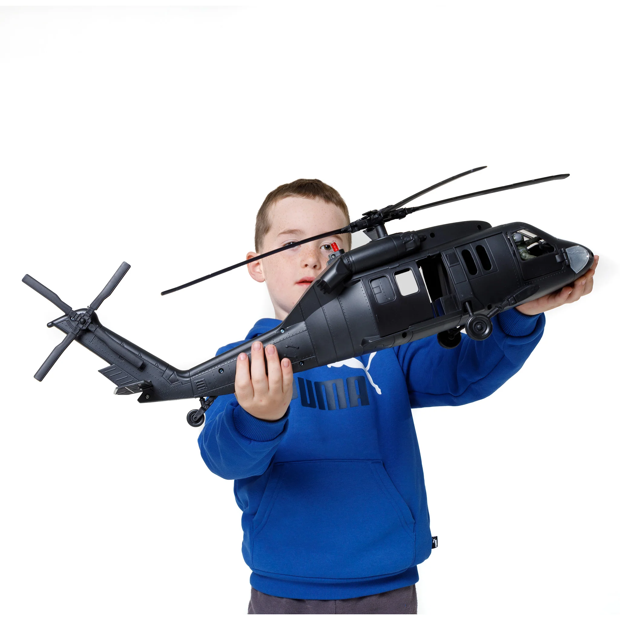 World Peacekeepers 1:18 Black Hawk Helicopter - Image 5