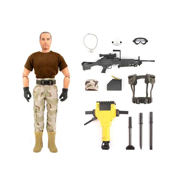 World Peacekeepers 1:6 Military Figure & Accessories Combat Engineer - Image 3