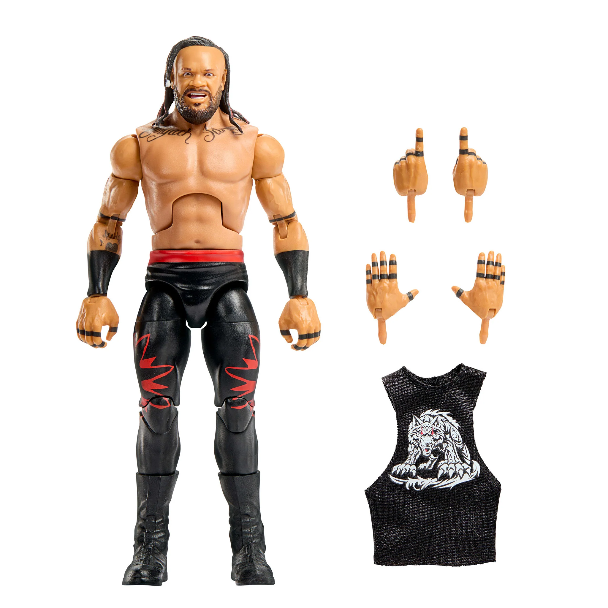 WWE Elite Greatest Hits Jacob Fatu Action Figure - Image 2