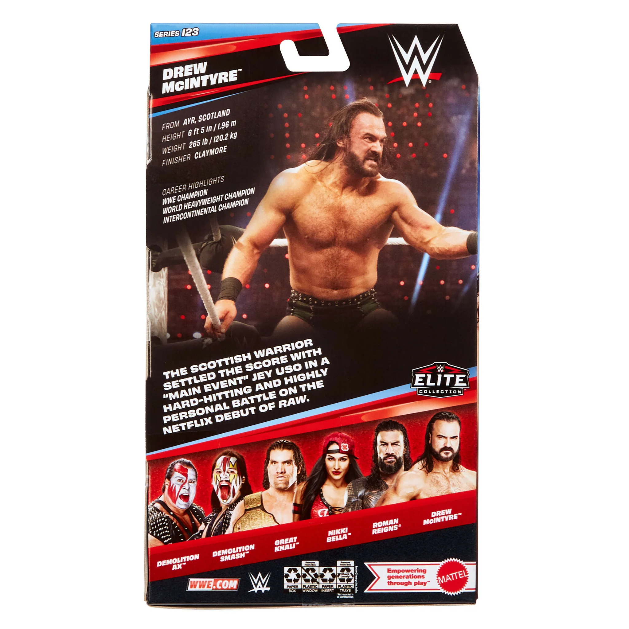 WWE Elite Figure Series 123 Action Figure - Drew Mcintyre - Image 5