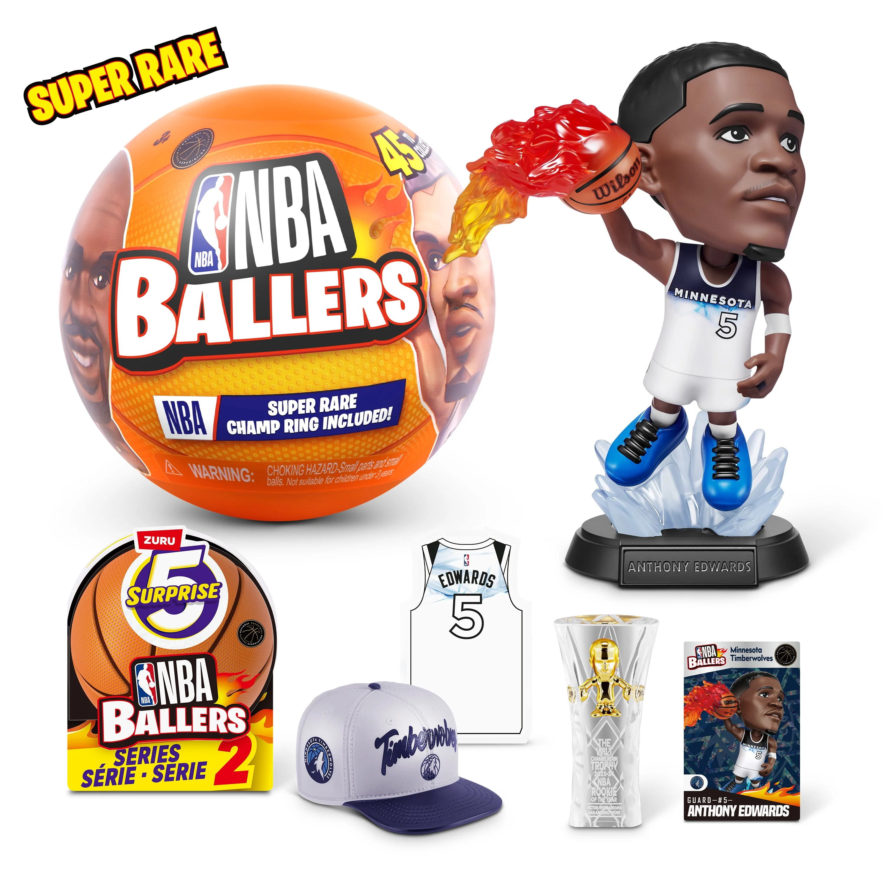 ZURU 5 Surprise NBA Ballers Series 2 Assorted Styles - Image 6