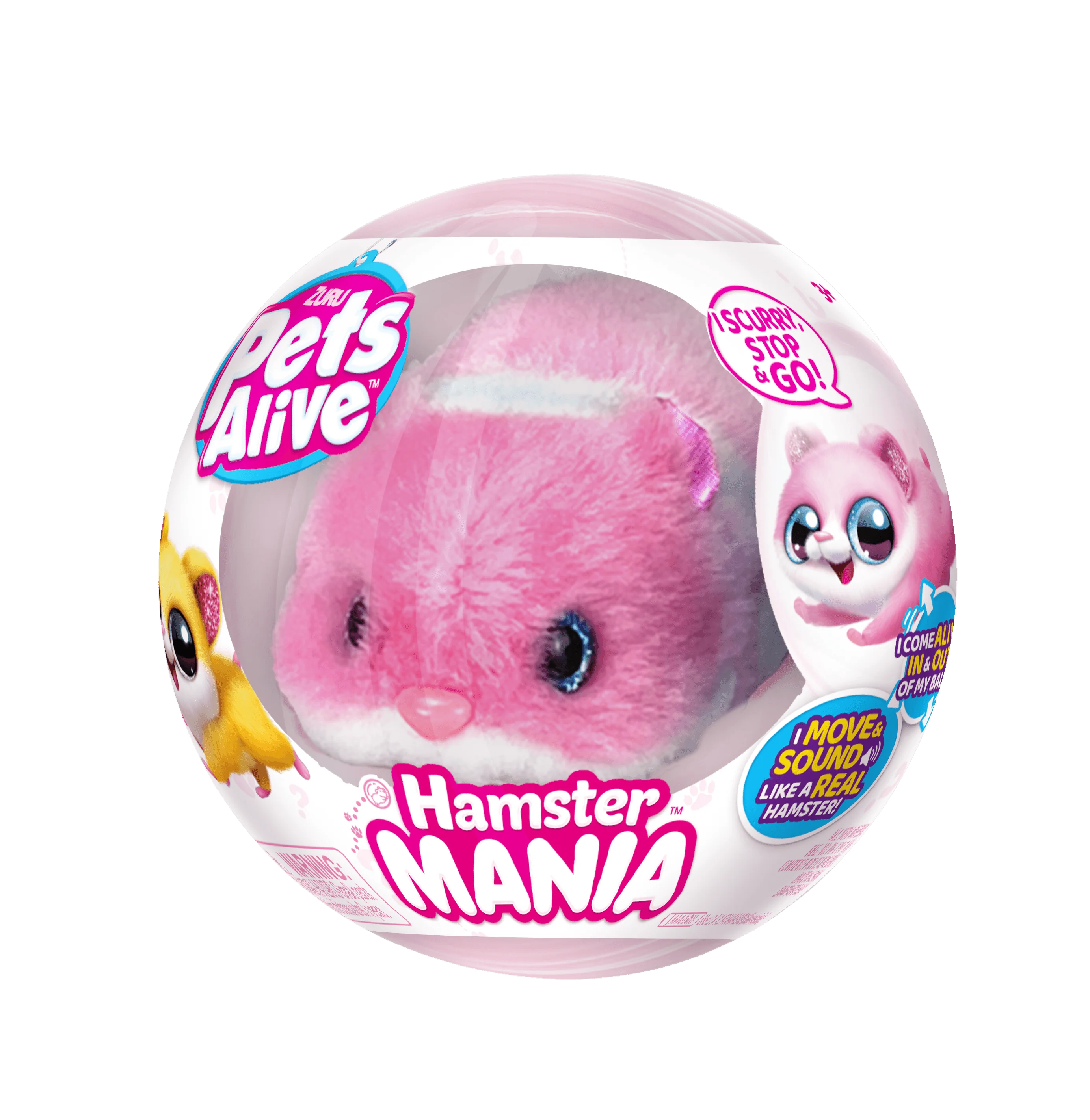 ZURU Pets Alive Hamstermania Assorted Styles - Image 3