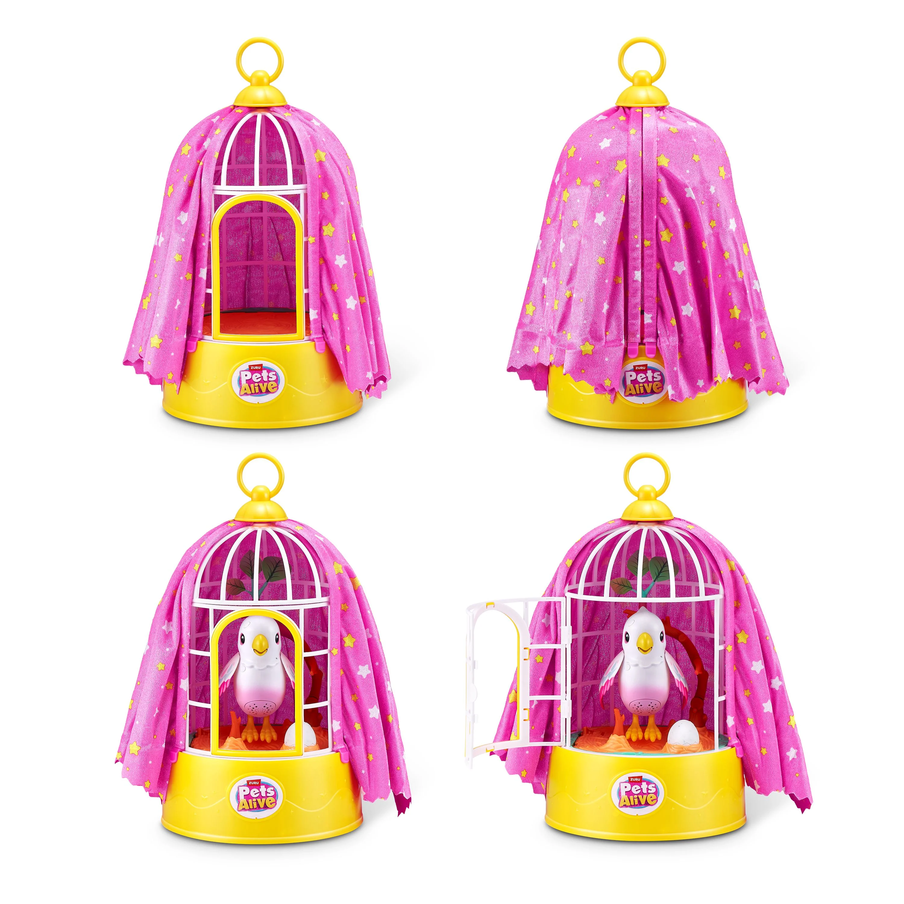ZURU Pets Alive Polly The Surprise Magic Bird Playset - Image 5