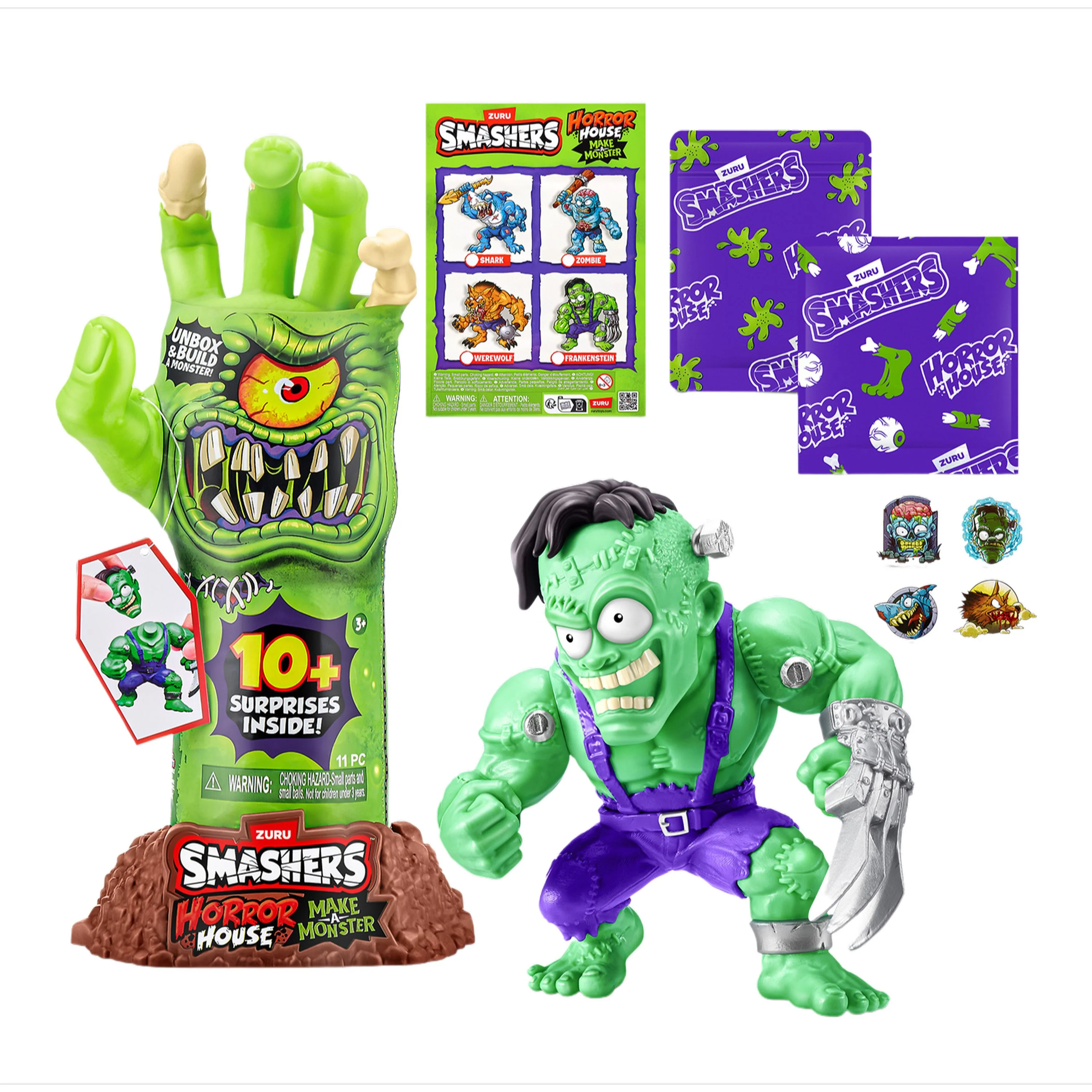 ZURU Smashers Horror House Dissect Series 1 Build Your Own Monster - Image 6