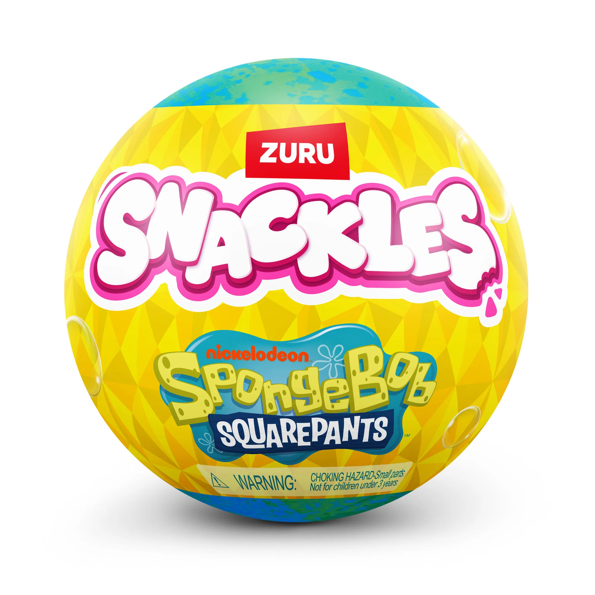ZURU Snackles 5 Inch Plush Capsules - Spongebob Squarepants