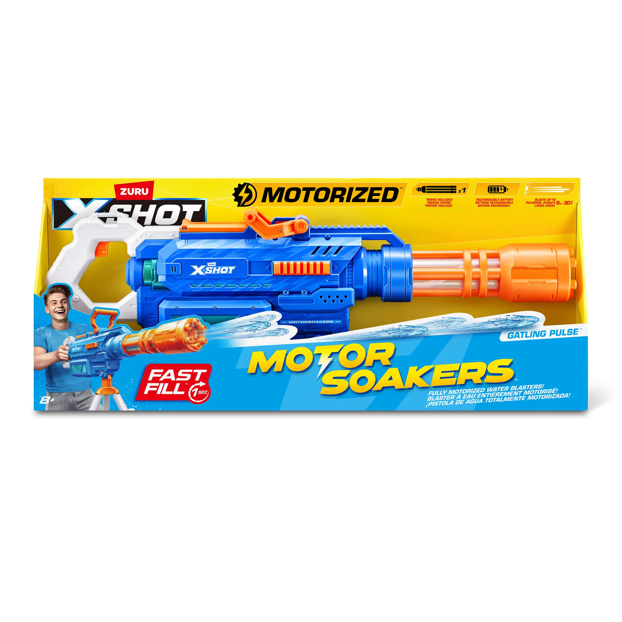 ZURU XSHOT Water Gatling Motor Soaker